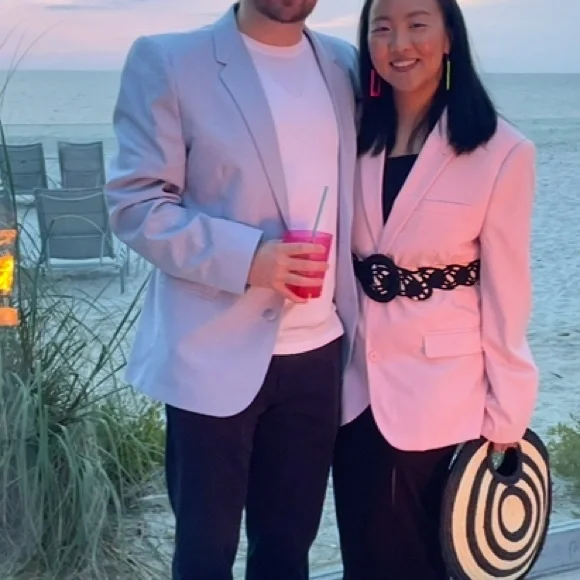 ASOS Design Light Blue Blazer - Picture 8 of 8